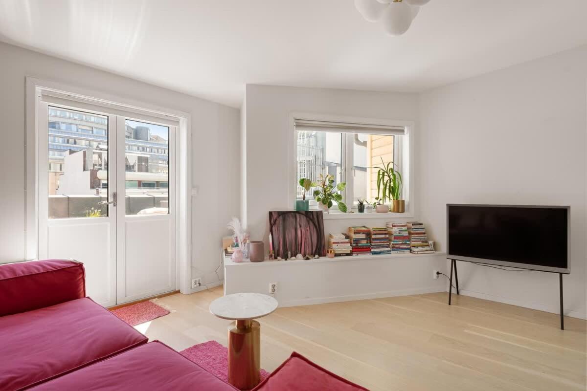 Dinbnb I 400m To Stortinget And Metro I Private Roof Terrace